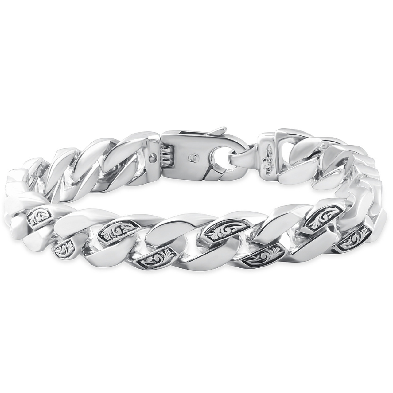 Casual Wear mens chain bracelet mens silver bracelets, 10gm at Rs 500/piece  in Bhubaneswar